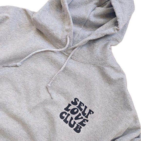 Self Love Club Smiley Heart Hoodie - Picture 5 of 7